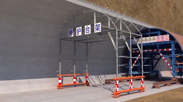 汤旺河区隧道施工动画制作公司 - 隧道施工工艺和施工方法 - 隧道施工汇报动画视频 - bim 工程施工动画